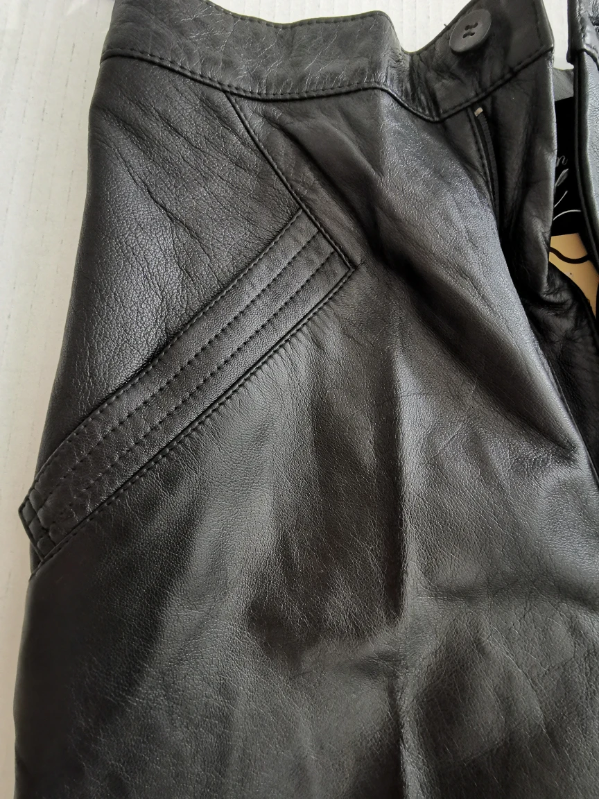 JULIAN, Genuine leather pants, brand new. - photo 3