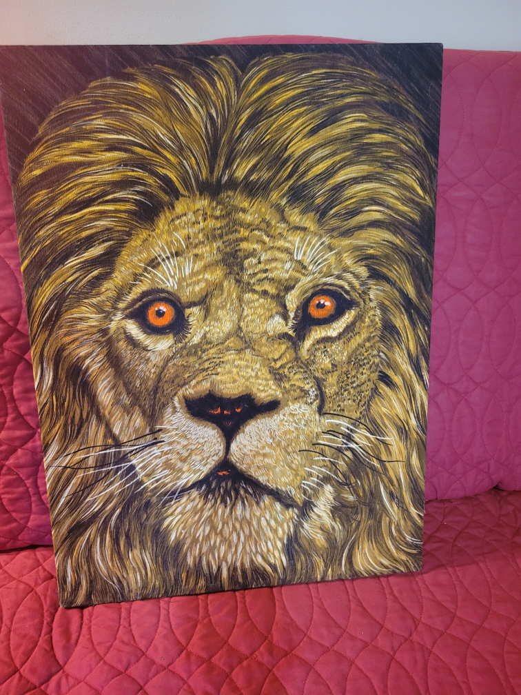 Thin Tapestry Wild Lion image indicator(2)