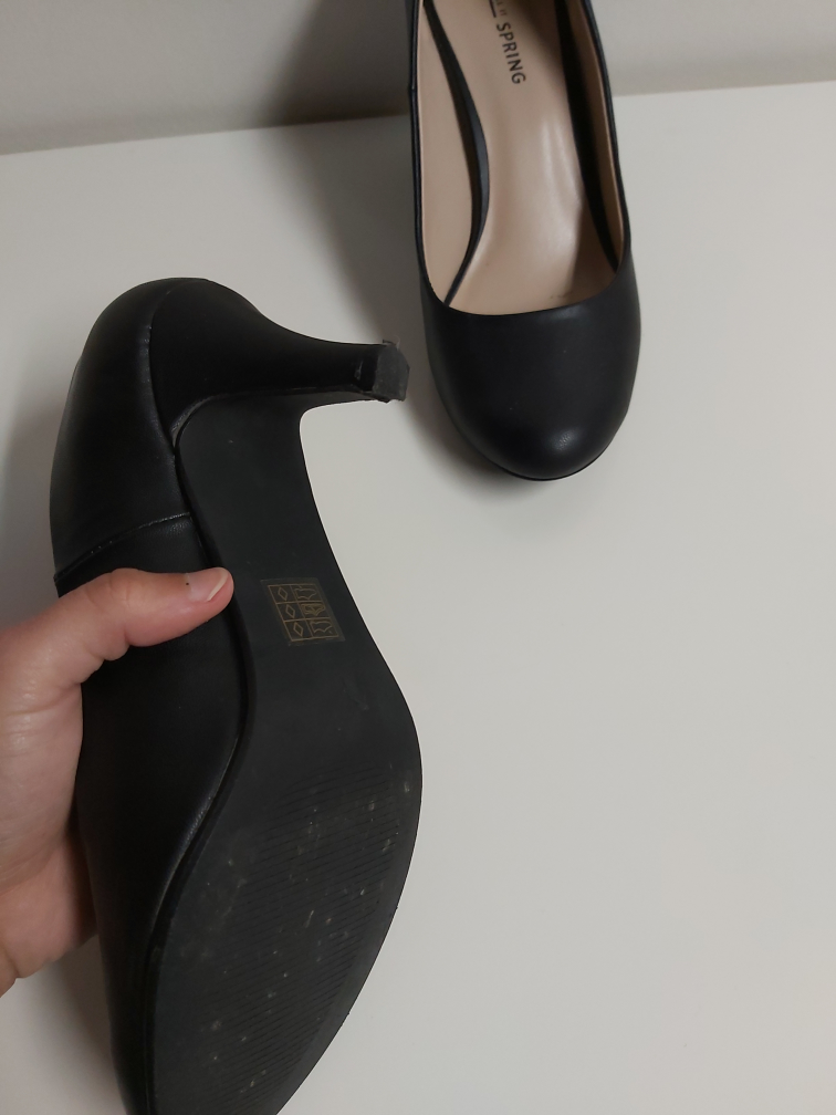 Call it Spring black heels, size 7 image indicator(2)