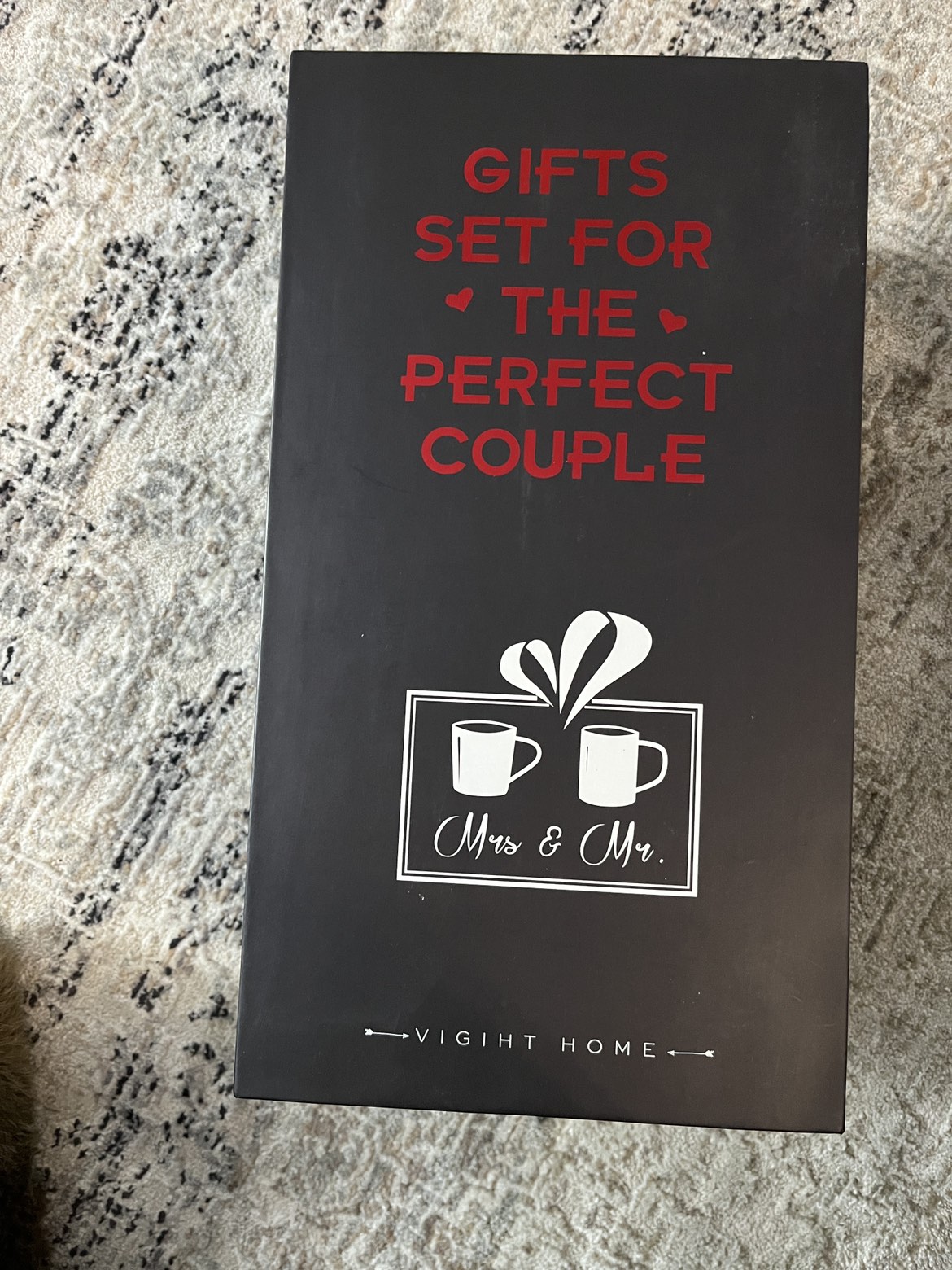 Mr & Mrs Mug Set