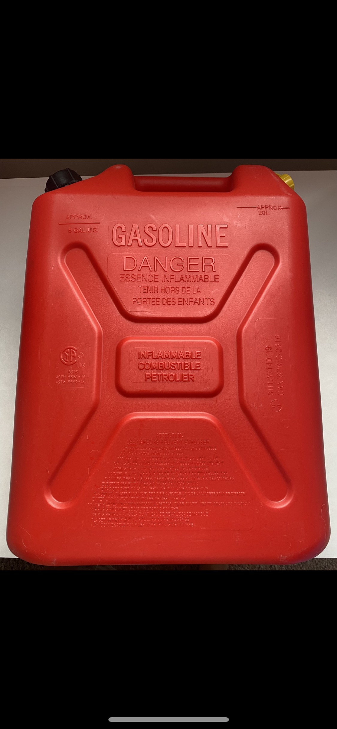 20L gas can Jerry Can new - photo 5
