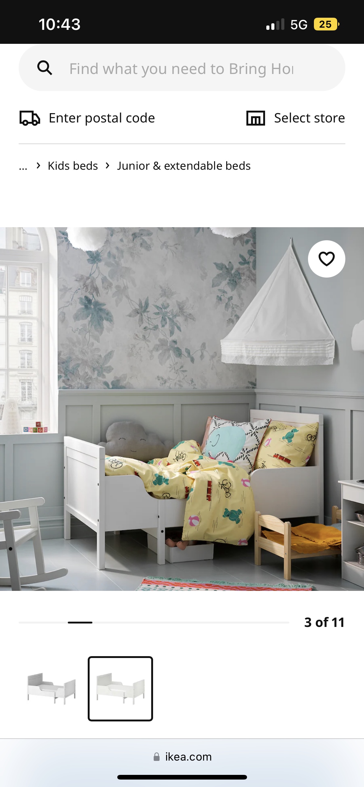 Ikea Sundvik Extendable bed image indicator(5)