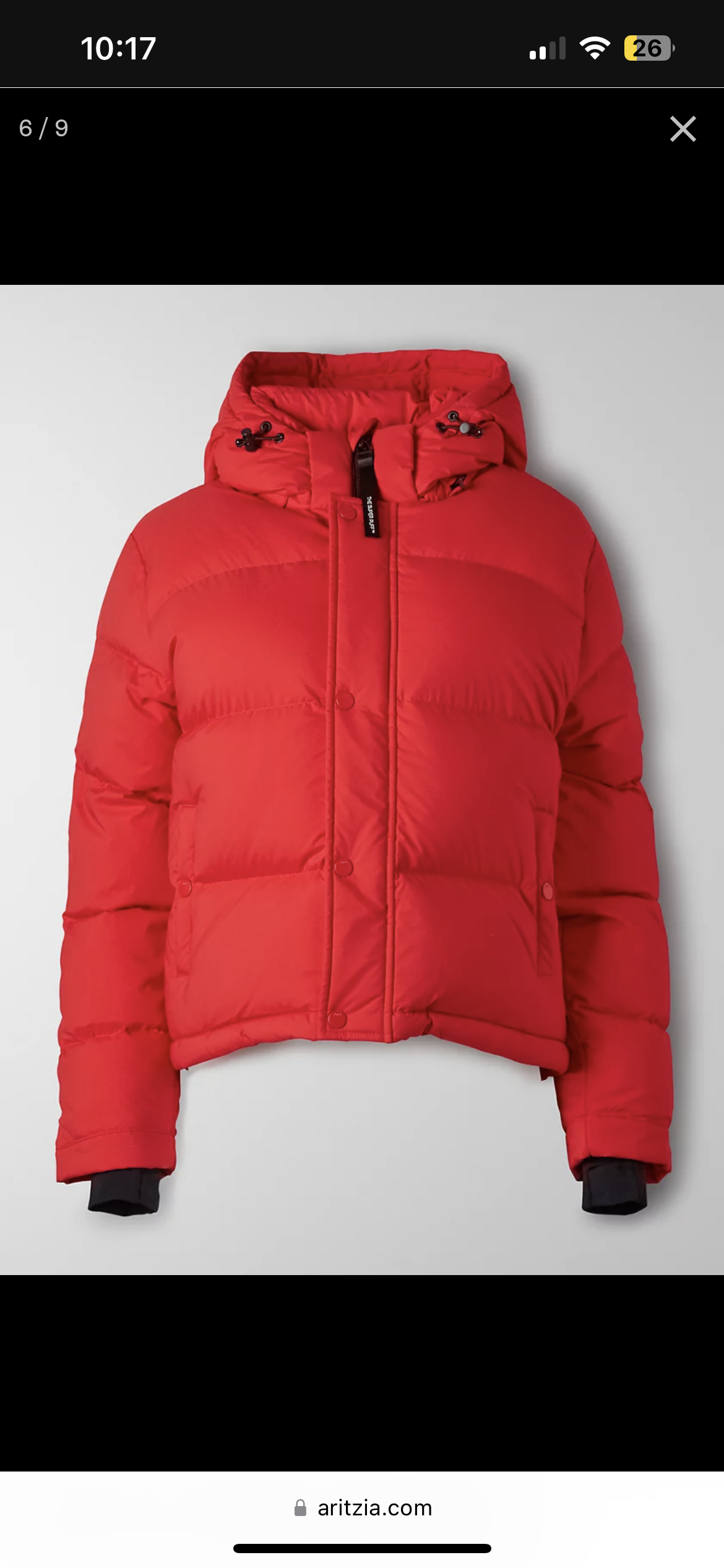 TNA Super Puff Shorty Jacket - Lg - photo 4
