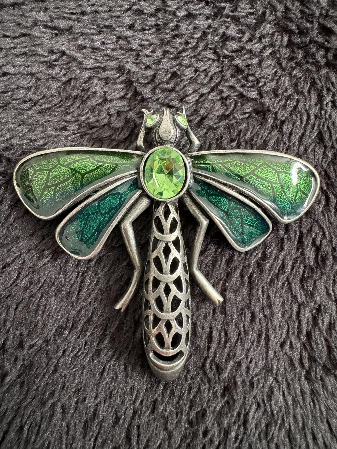 Dragonfly vintage brooch - photo 2