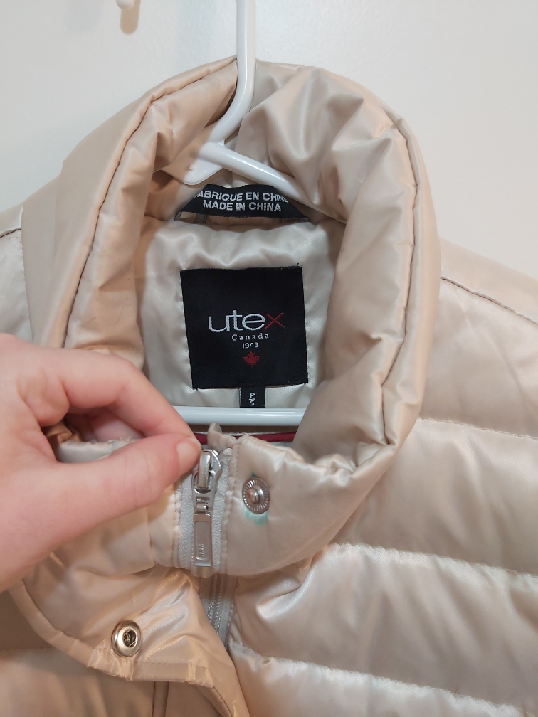 UTEX puffer winter jacket, size small (S) image indicator(3)