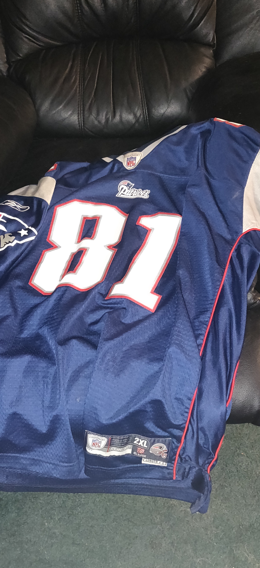 #81 Hall of Famer Randy Moss NFL Jersey thumbnail