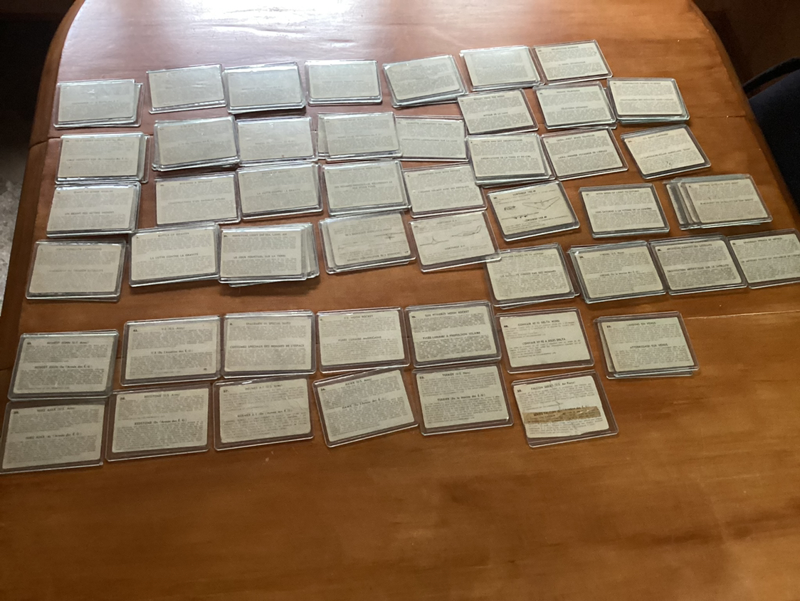 1957 ROCKET CARDS ! image indicator(10)