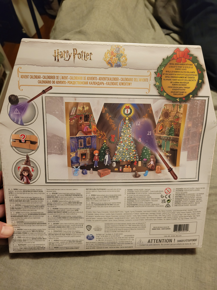 Advent Calendar. Monster truck, Harry Potter