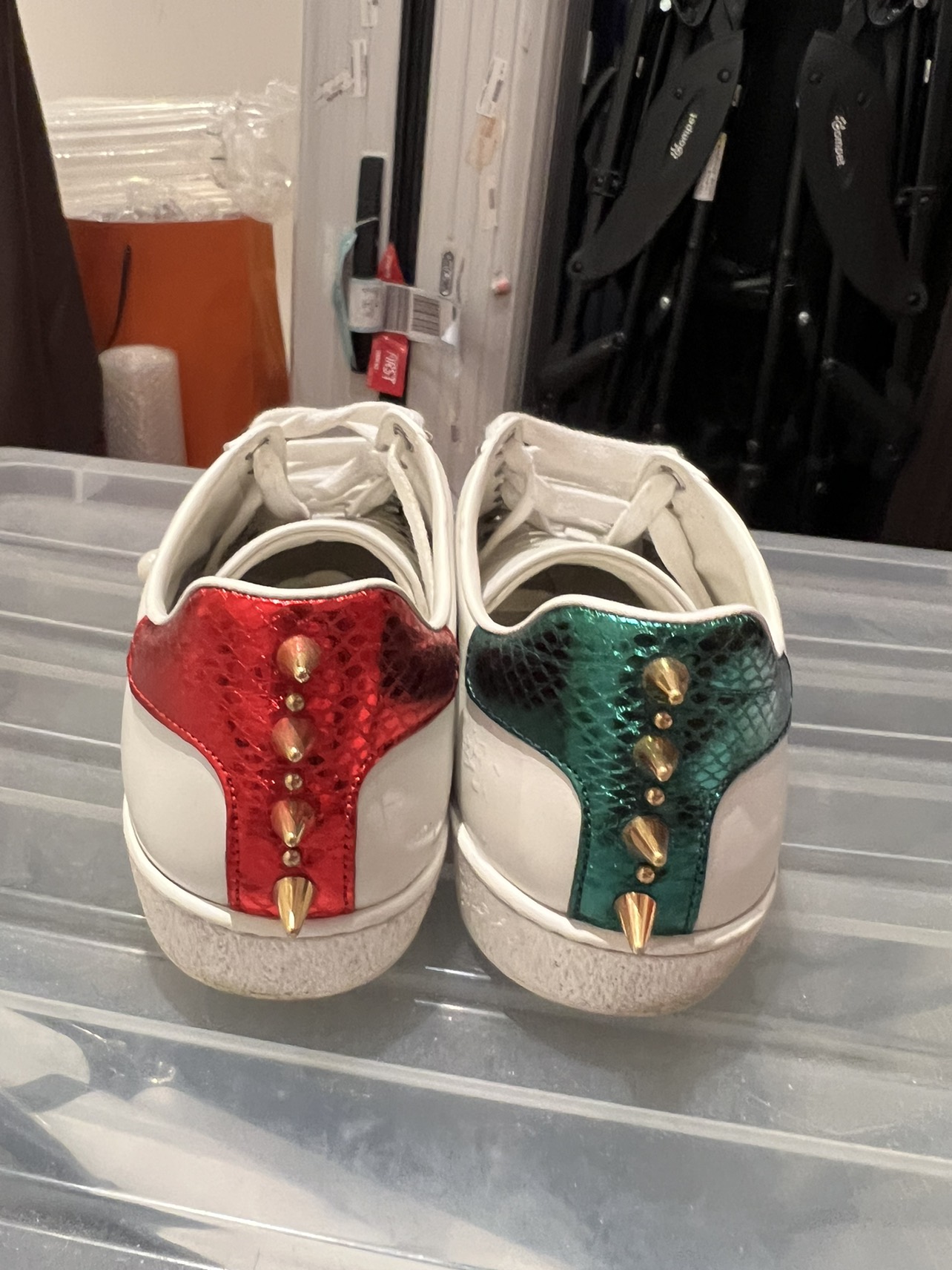 [home rearrangement sale] gucci pearl sneakers luxury - photo 2