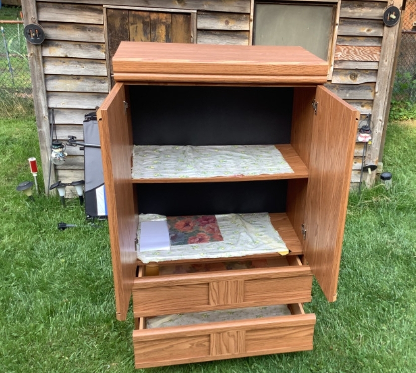 wooden cabinet - photo 2