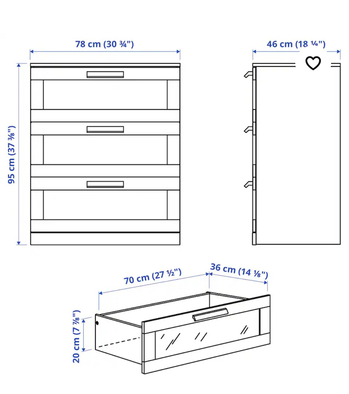 IKEA Dressers & storage drawers - photo 2