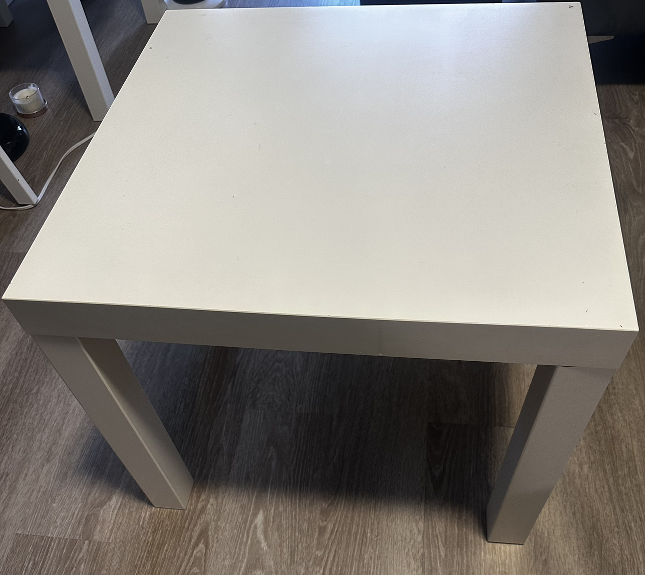 IKEA (LACK) Side Table WHITE thumbnail