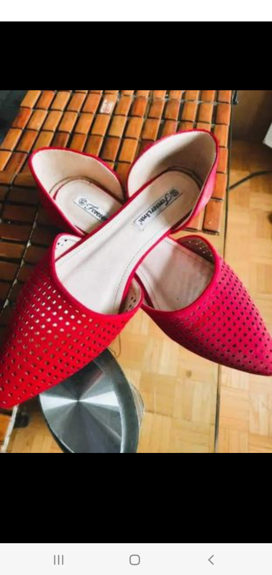 Red New Shoes Summer, size 8.5 thumbnail