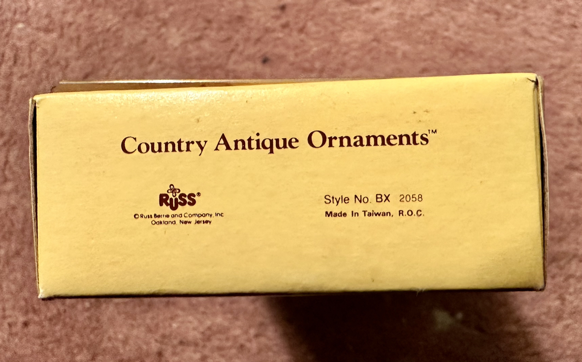 Metal Bicycle Ornament- New in Box - photo 4