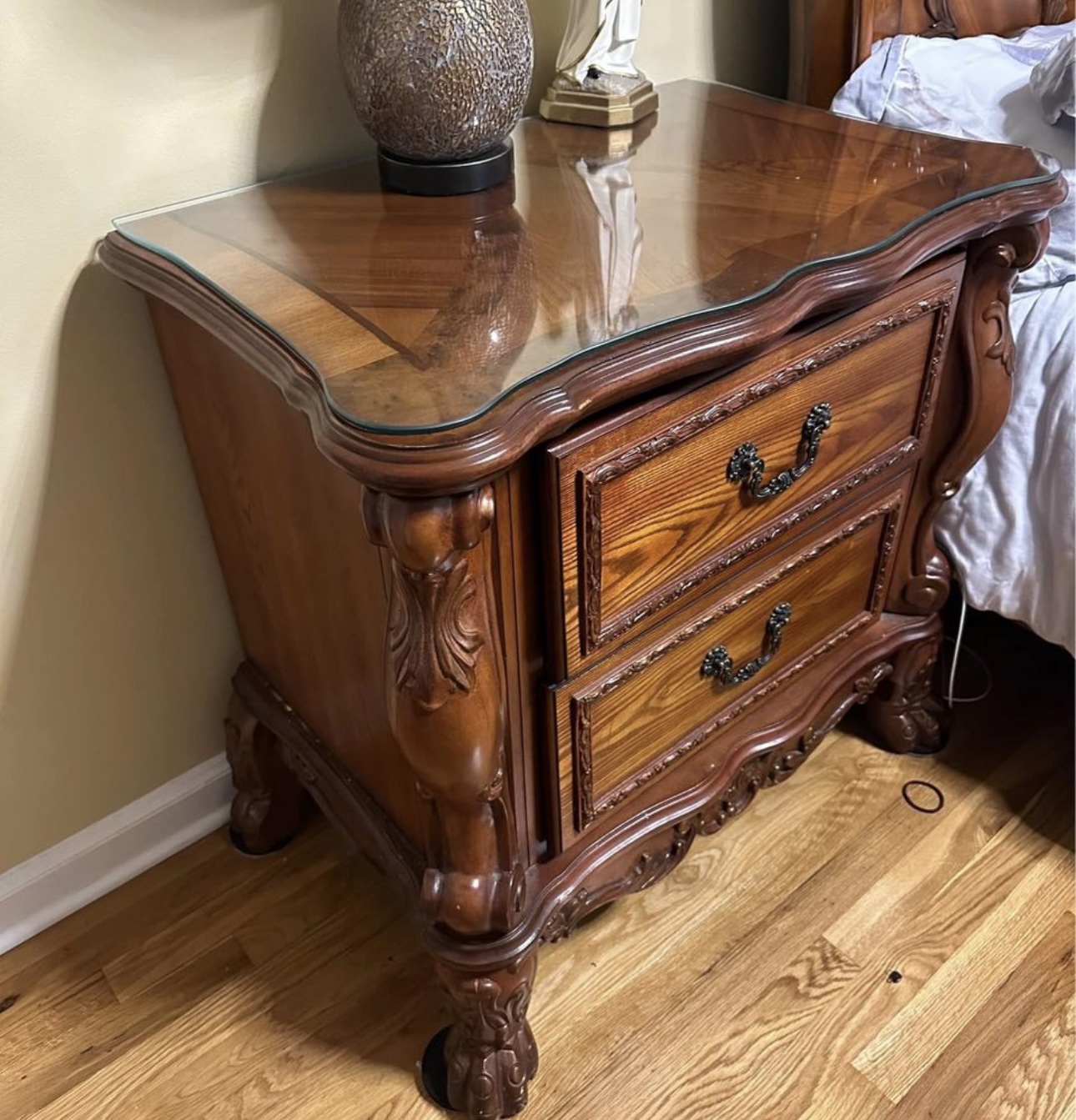 Brown nightstand - photo 2