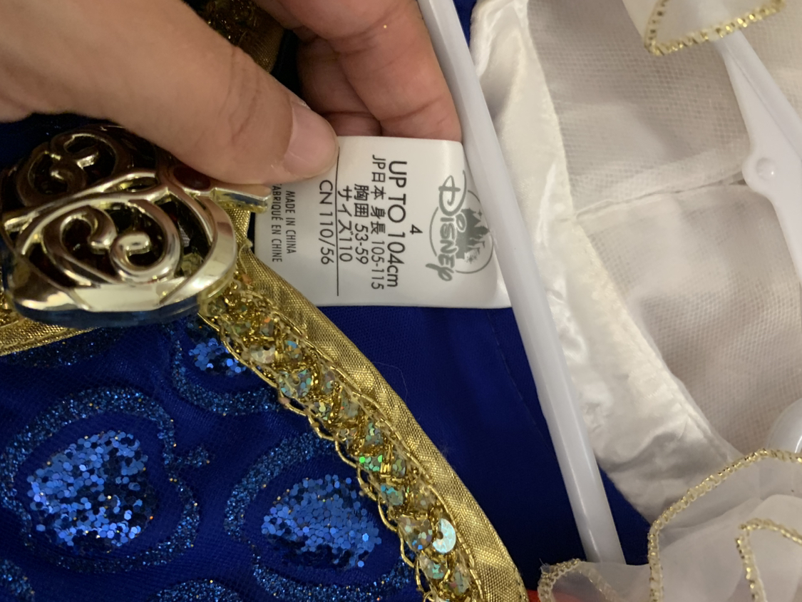 Halloween costume for girl 3.4ft / snow white dress - photo 3