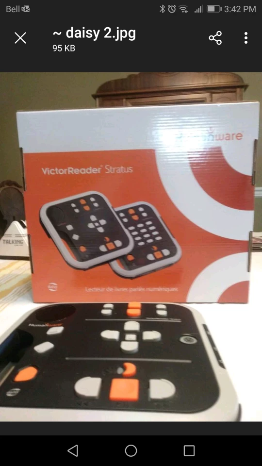 Victor Reader Stratus (Daisy Reader) for the visually impaired image indicator(2)