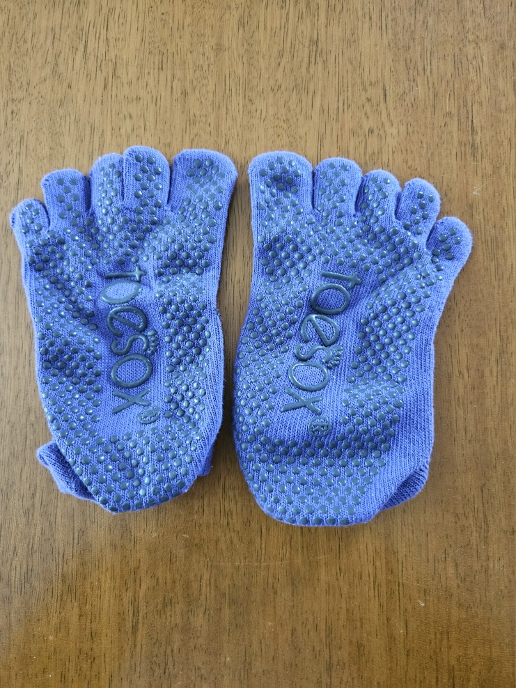 New Toe Sox Bellerina Yoga/Dance/Workout socks size small - photo 2