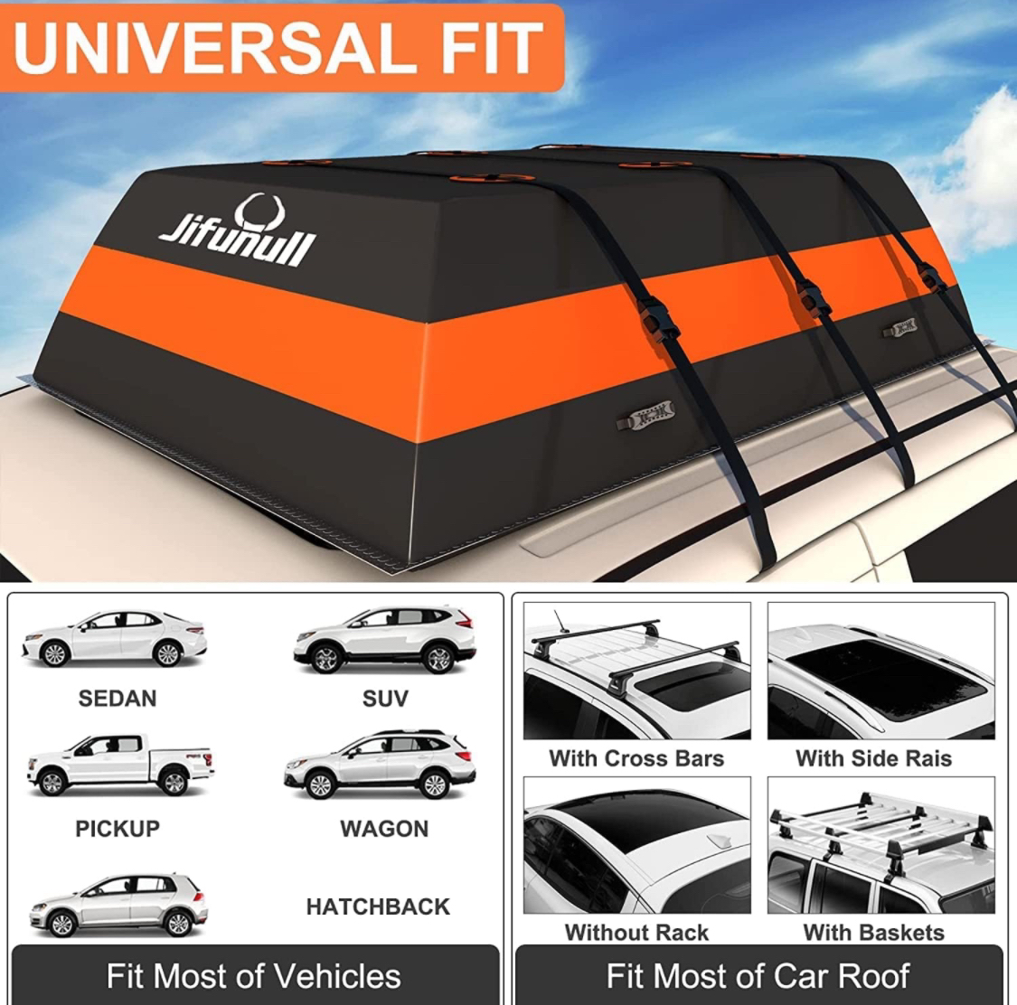 Car roof bag carrier - photo 4