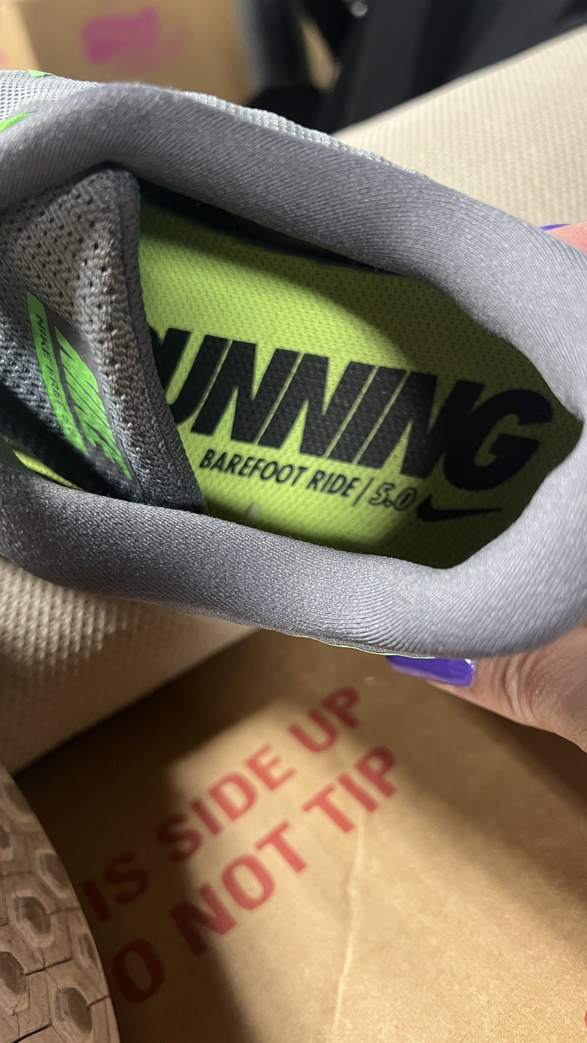 Running shoe image indicator(2)