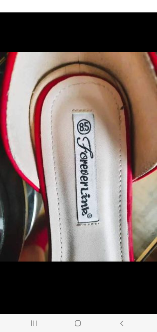 Red New Shoes Summer, size 8.5 image indicator(3)