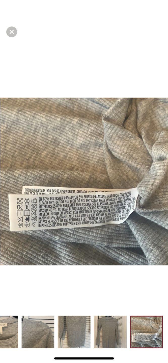 Grey Long sleeve dress image indicator(6)