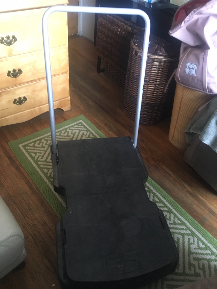 Collapsible Rubbermaid dolly