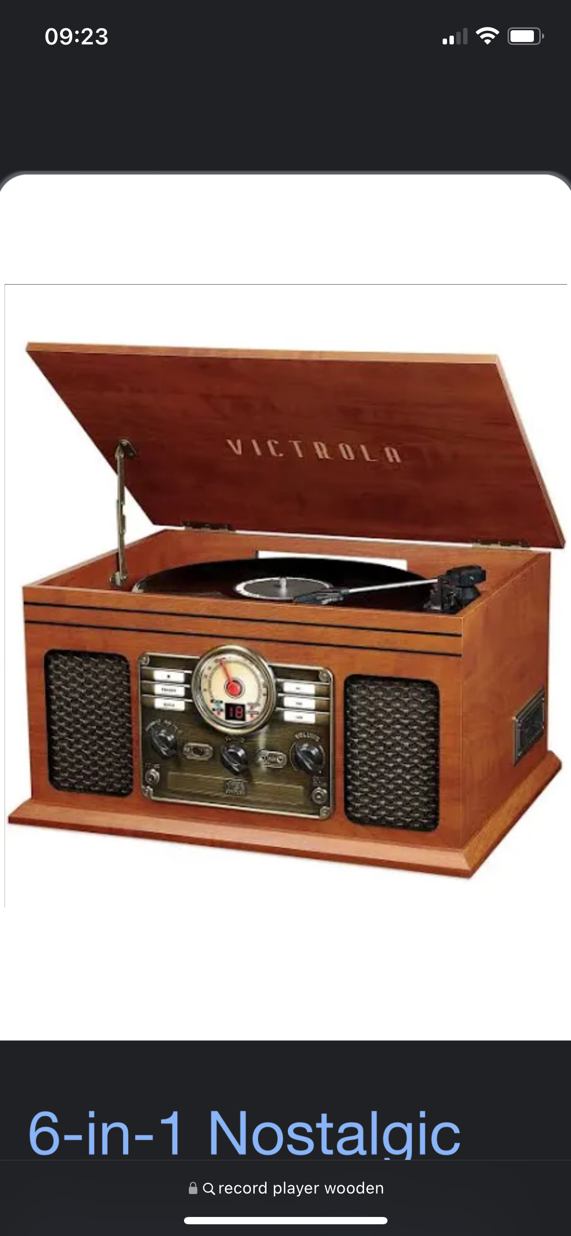 Vitrola 6 in 1
