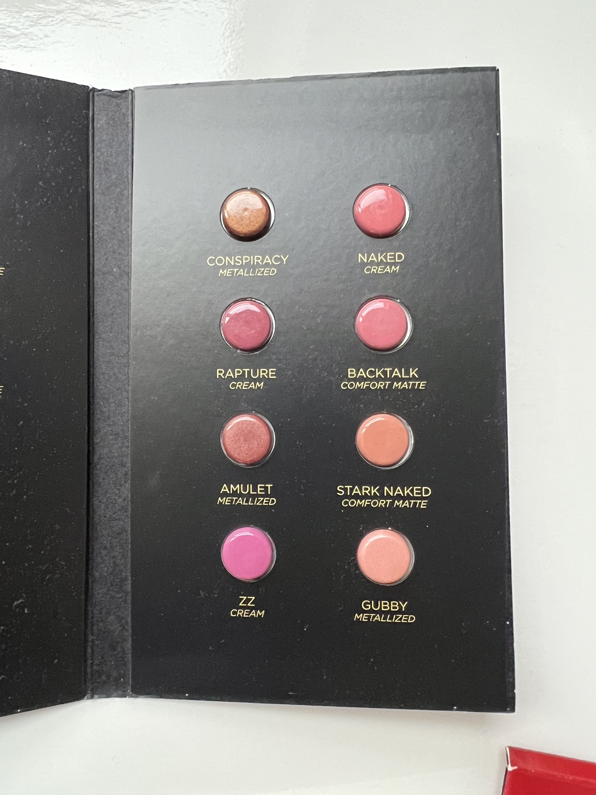Deluxe lipstick sample (Dior, Armani, D&G,UD) image indicator(7)