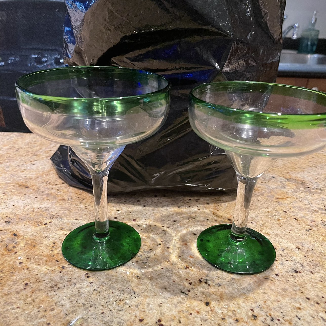 Margarita mugs - set of 6 never used!