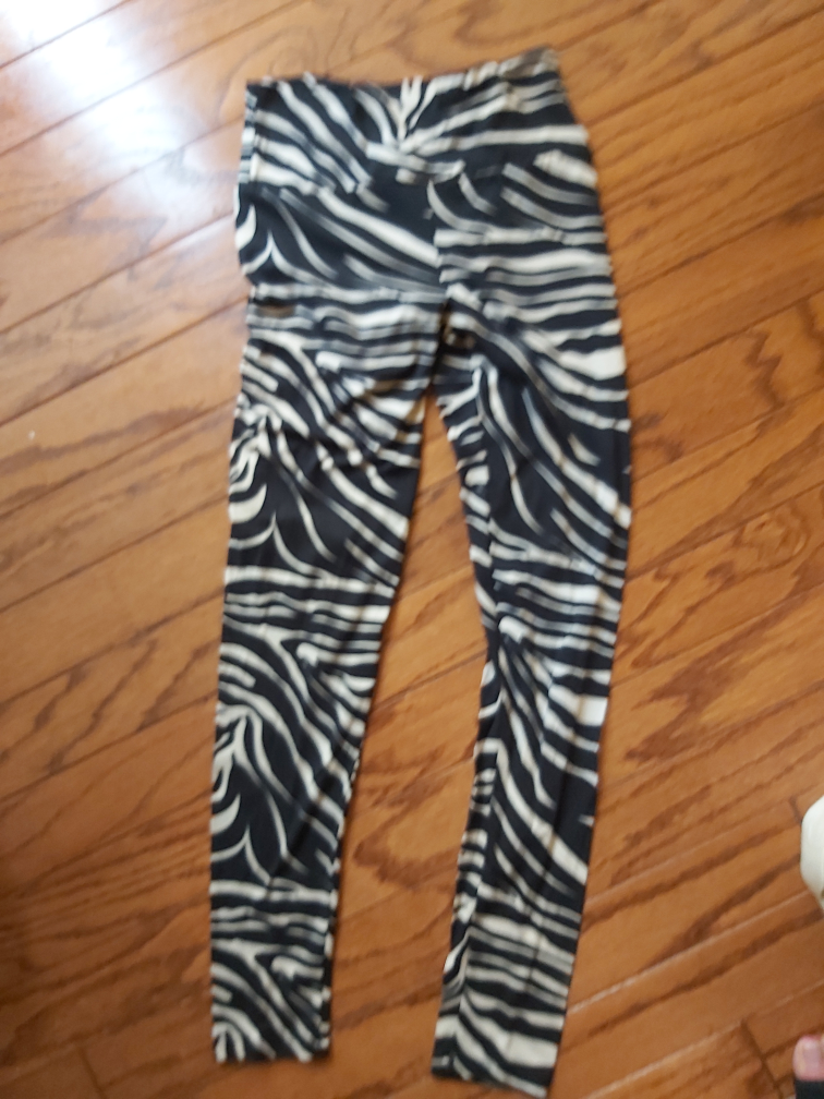 zebra leggings