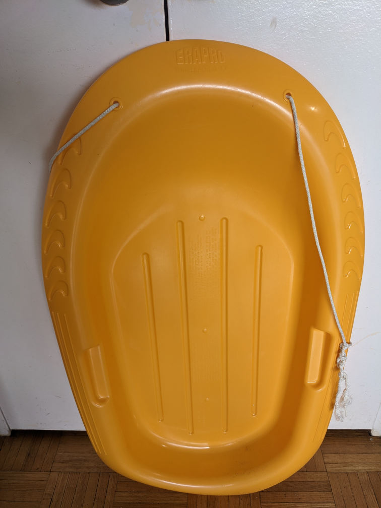 Winter Snow Sled/Toboggan thumbnail