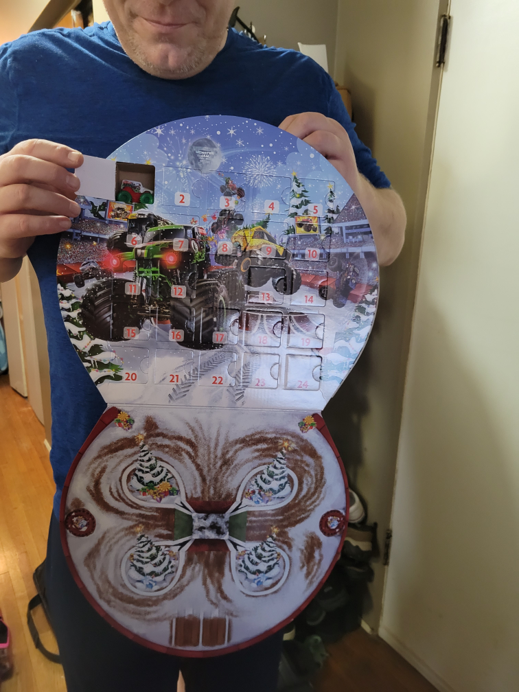 Advent Calendar. Monster truck, Harry Potter image indicator(3)