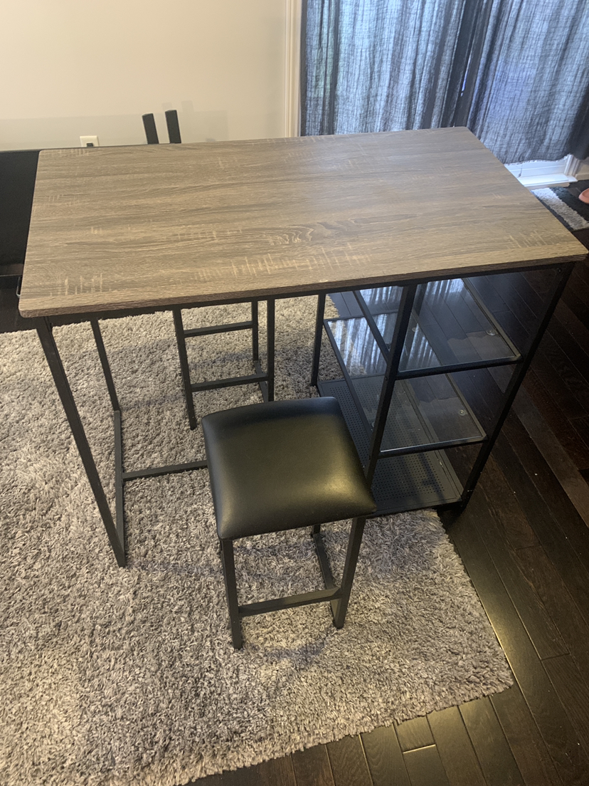 High top dining set