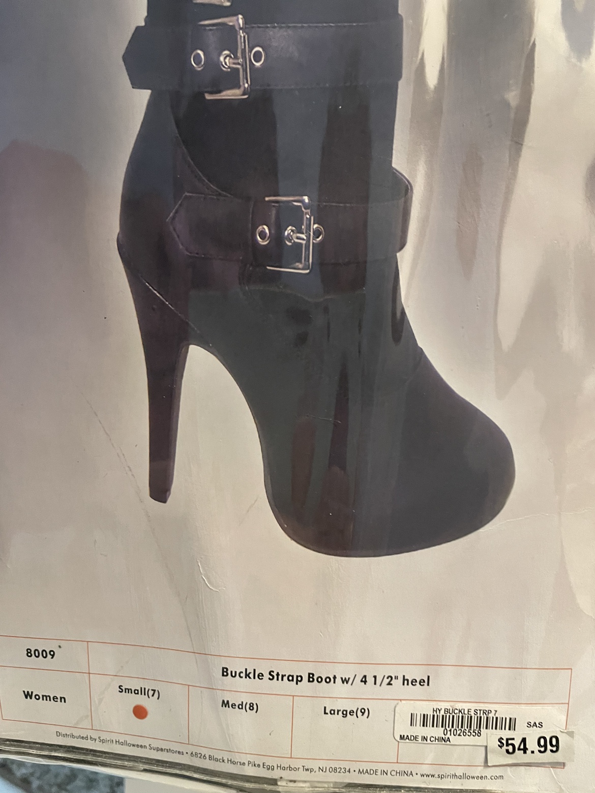 Women’s high heel boots - suede and vegan leather image indicator(3)