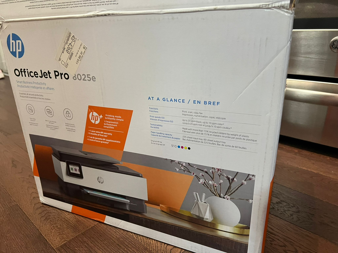 HP Printer Office Jet Pro 8025e - photo 4