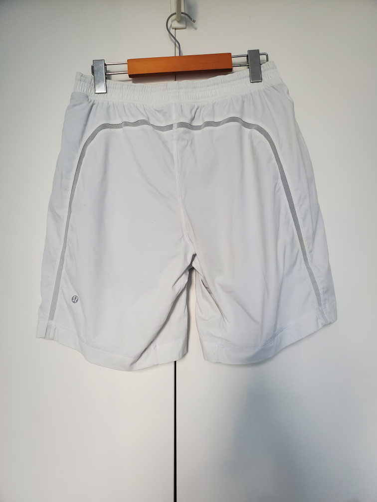 Lululemon Pace breaker lined shorts (white) image indicator(4)