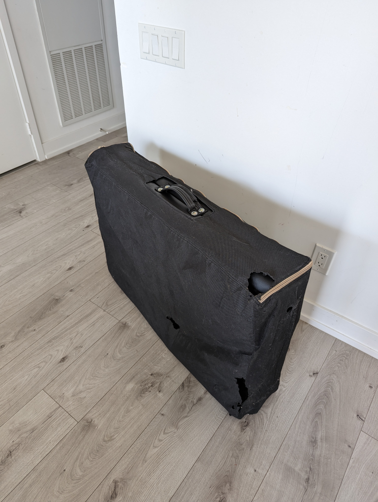 portable massage table package - gift never used - photo 5