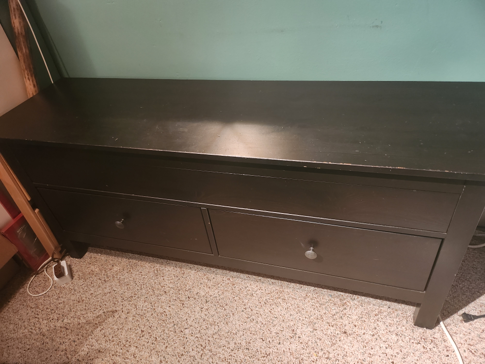 IKEA Hemnes 2 drawer storage bench thumbnail