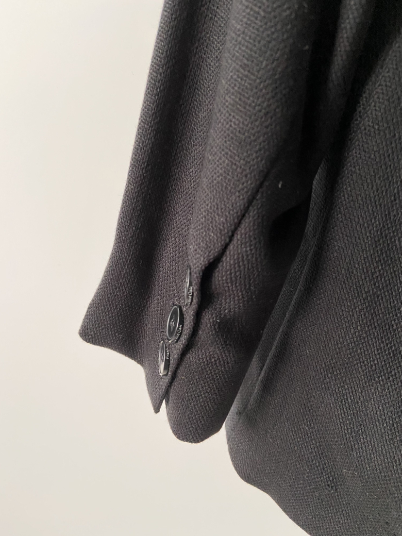 Brand new with tags - Black tuxedo lapel women’s blazer image indicator(6)