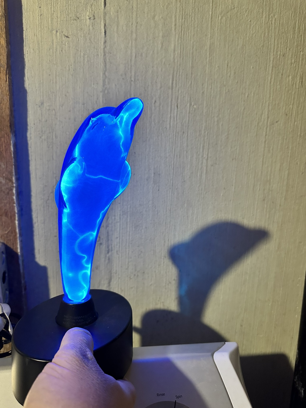 LumiSource Electra Blue Dolphin Motion Lamp - photo 2