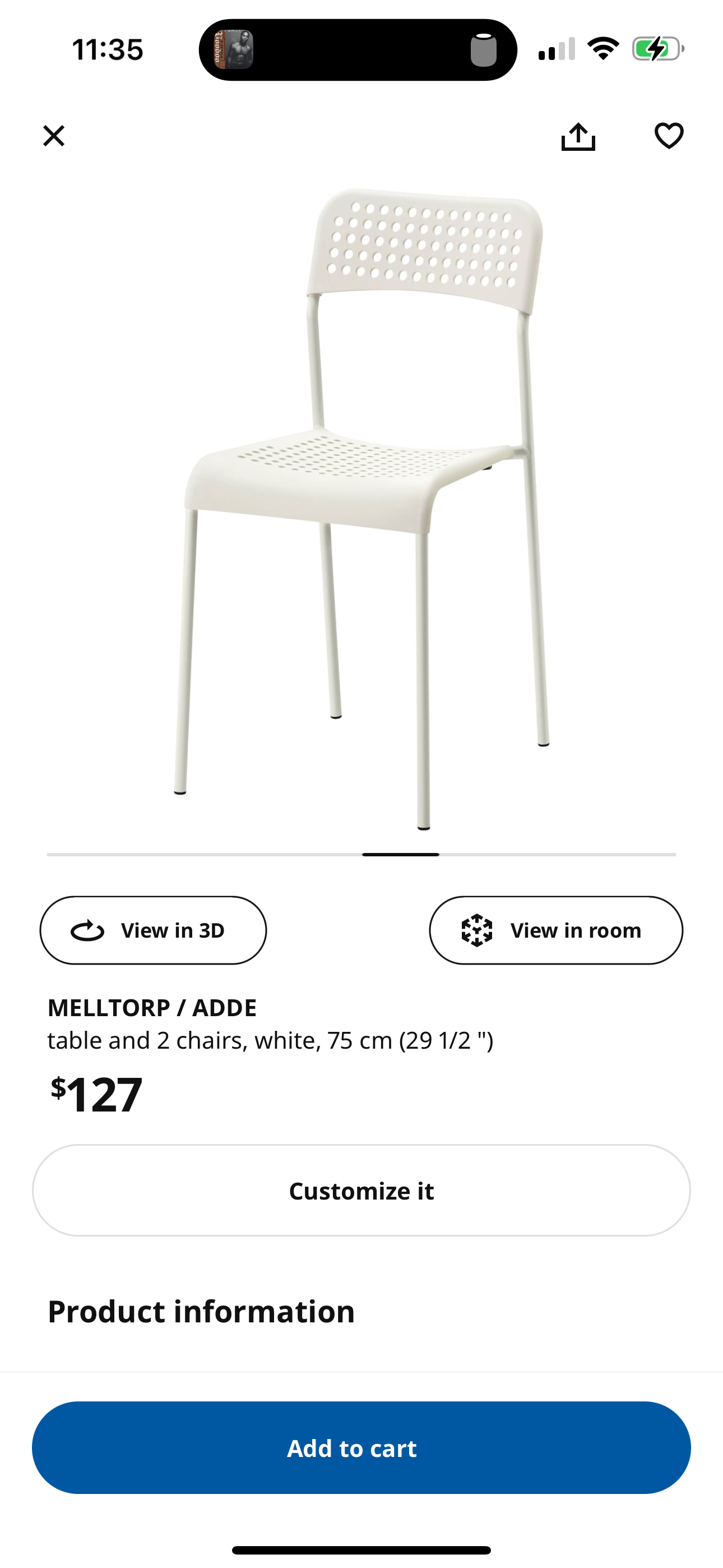 Sofa bed and table and chairs set - photo 5