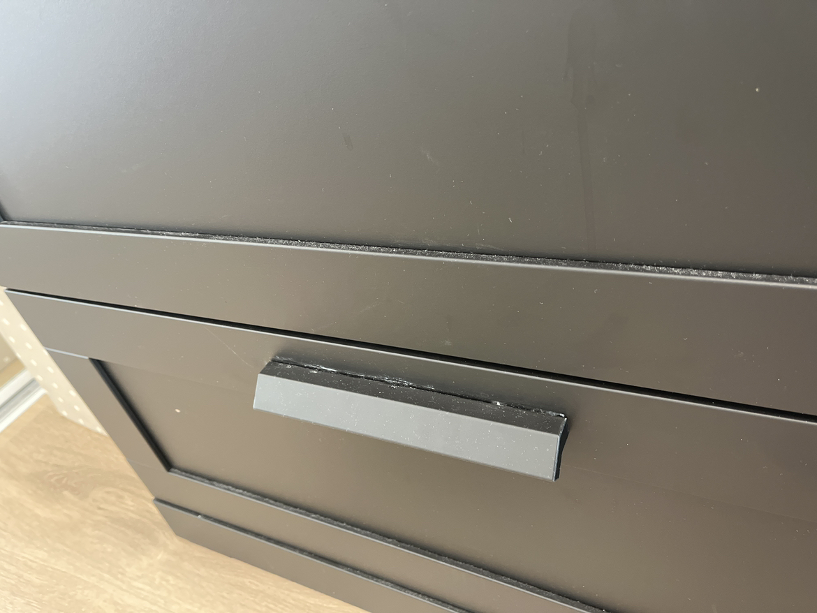 IKEA Brimnes 3 Drawer chest ( Black) - photo 3