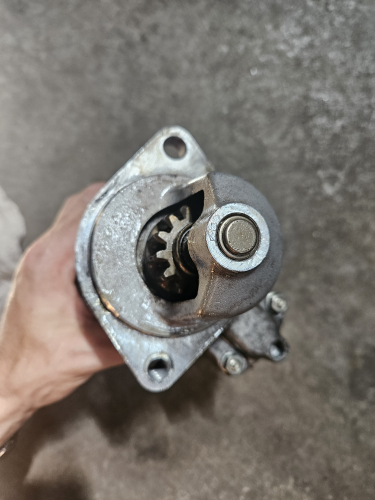 OEM BMW Starter Motor 7631558 part number Denso N55 BMW image indicator(4)