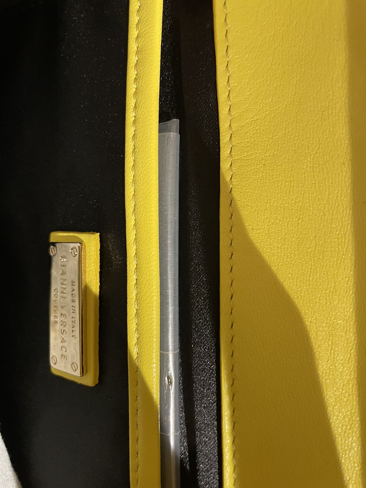 Versace purse/ clutch with sling - photo 3