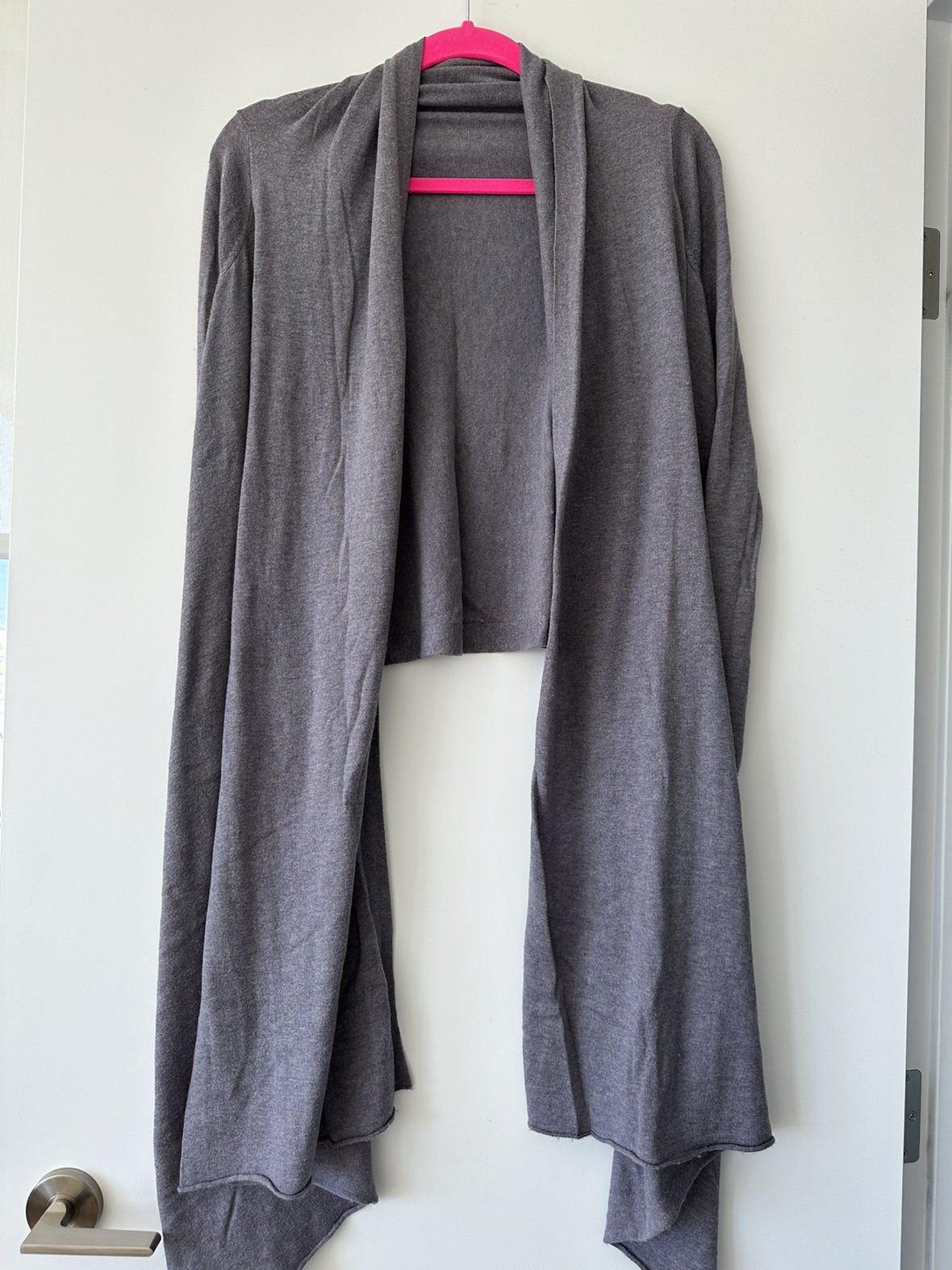 Cashmere cardigan - light purple thumbnail