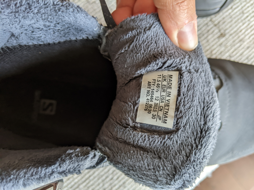 Men Boots Salomon #freecycle image indicator(5)