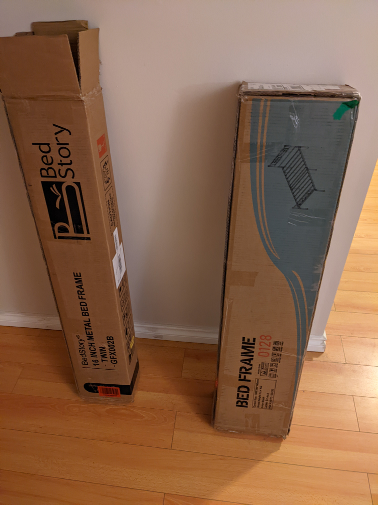 twin size bed frame - photo 2