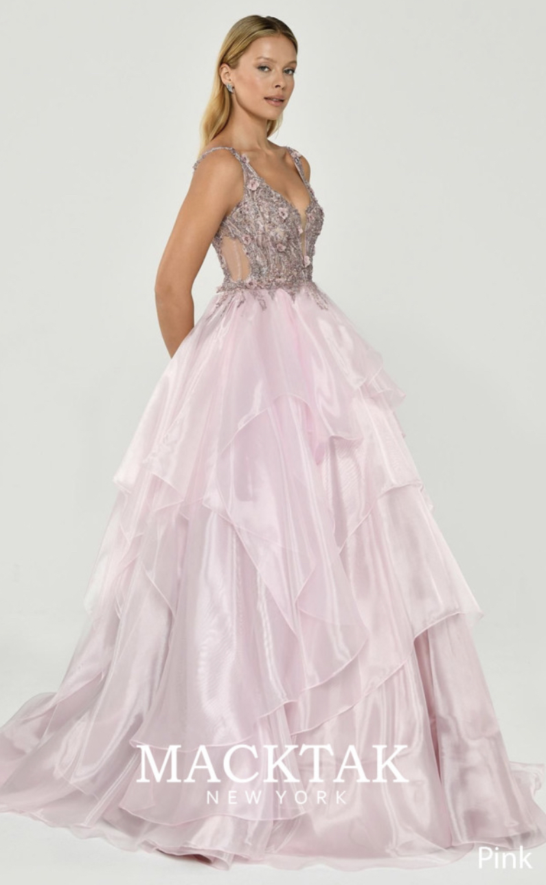 NEW Alfabeta Women's Embroidered Layered Long Dress image indicator(2)