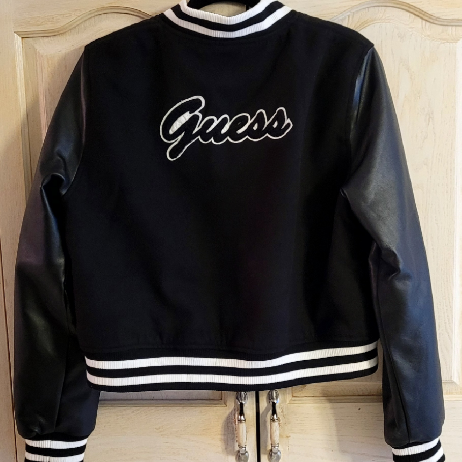 GUESS Women's Varsity Crop Jacket - XL - photo 4